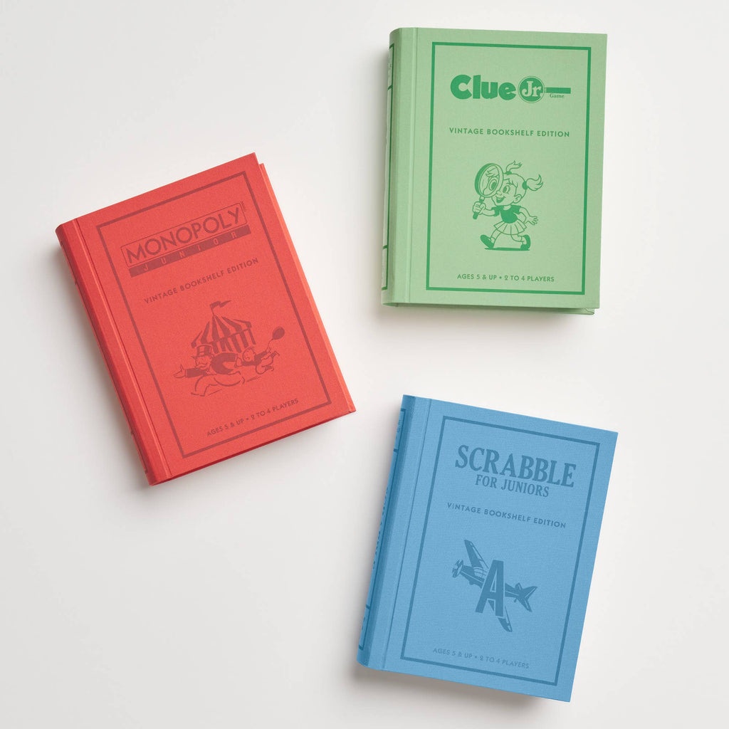 Vintage Bookshelf Games - 2026 3-Pack Asst Junior Editions