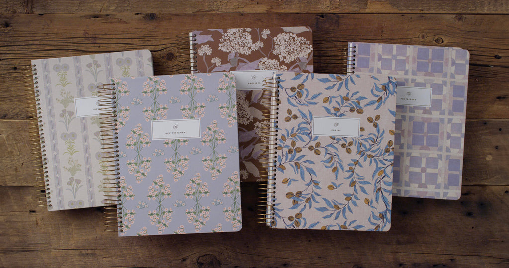 ESV Spiral-Bound Journaling Bible, Five-Volume Set, Artist (Cover Artwork by Lulie Wallace)