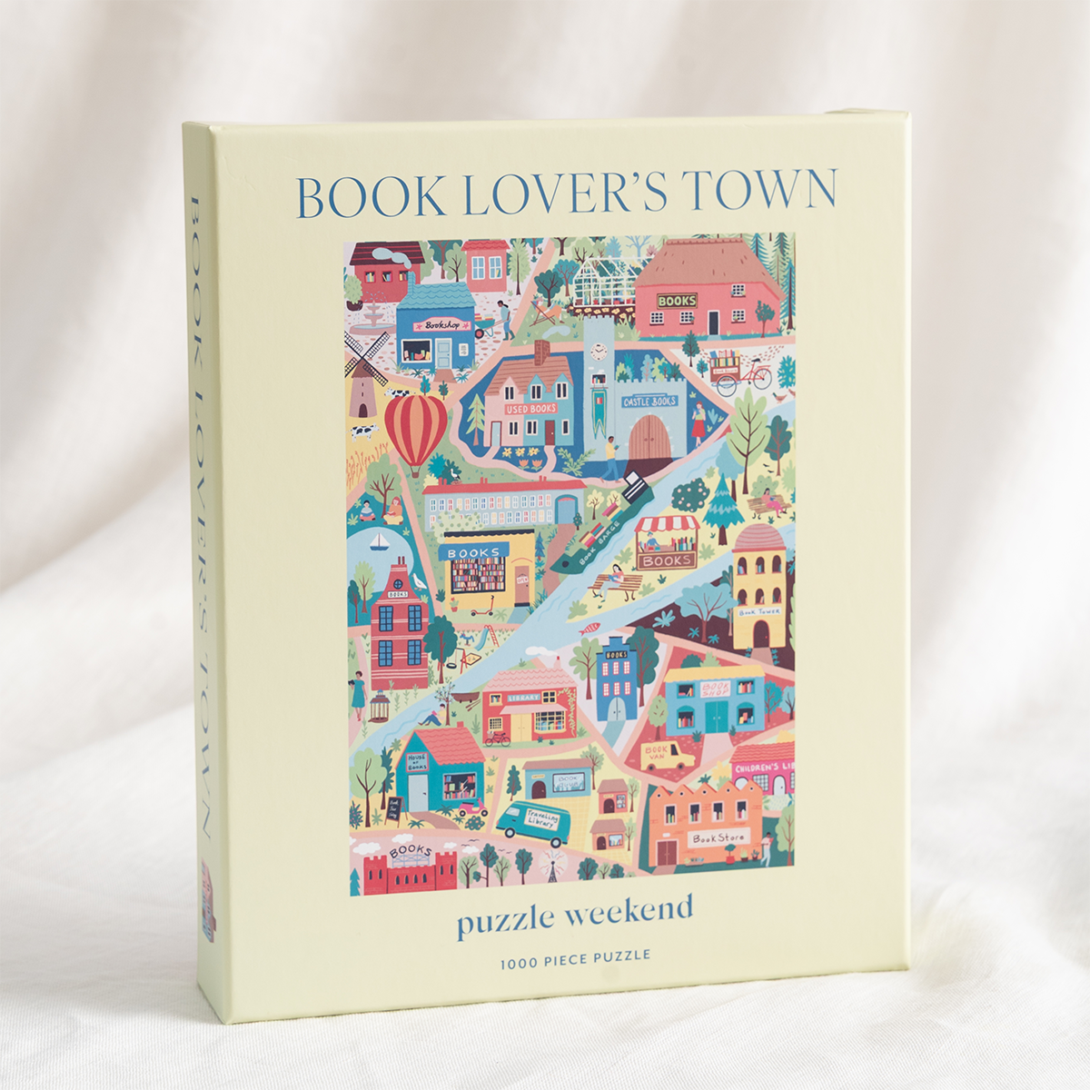 Book Lover's Town 1000 Piece Jigsaw Puzzle