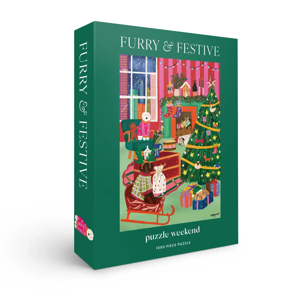 Furry & Festive 1000 Piece Jigsaw Puzzle