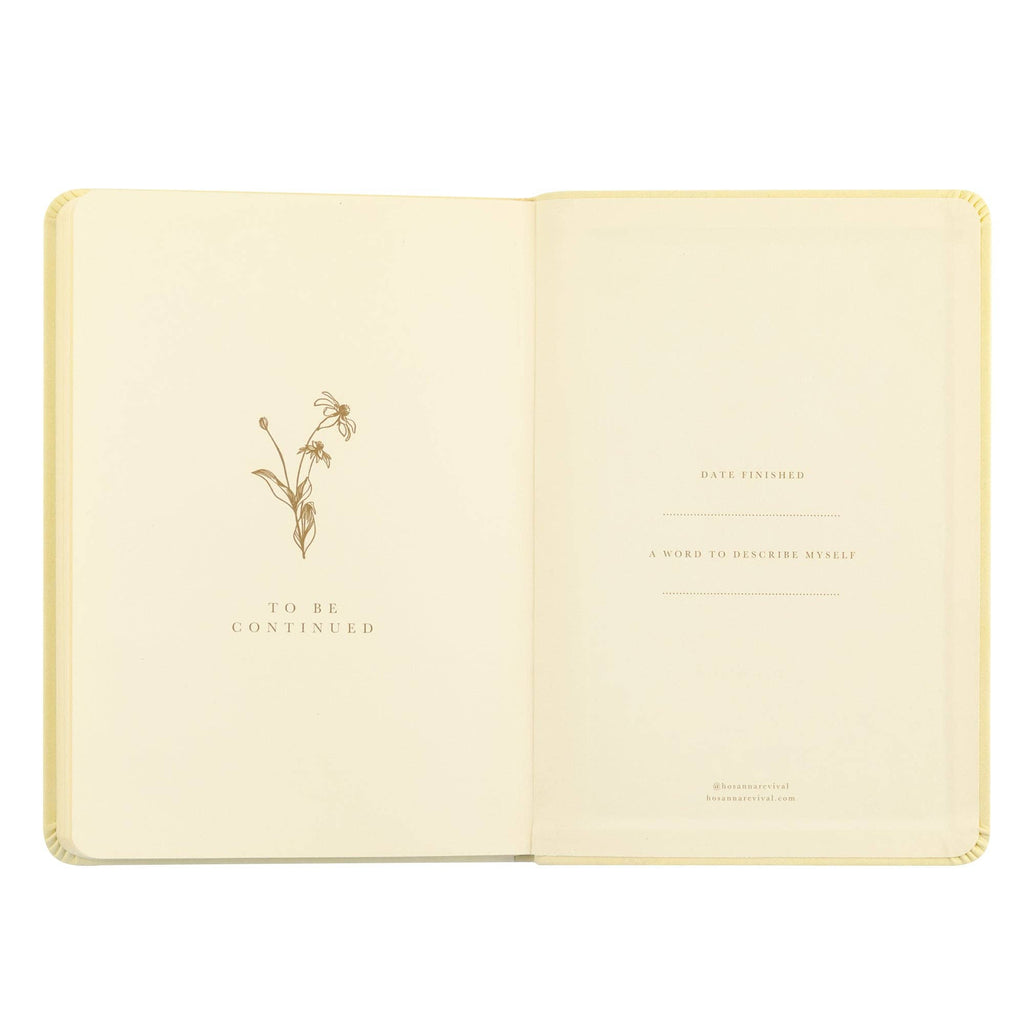 Closing pages with a small flower, reading "To be continued"