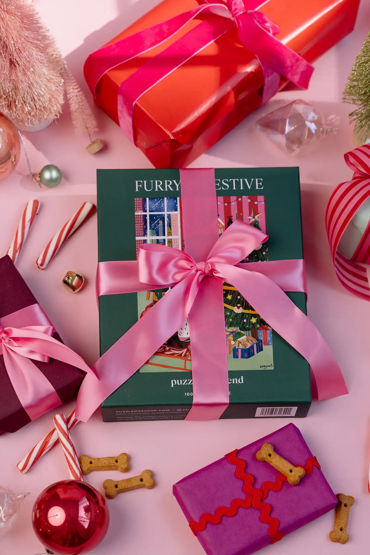 Furry & Festive 1000 Piece Jigsaw Puzzle