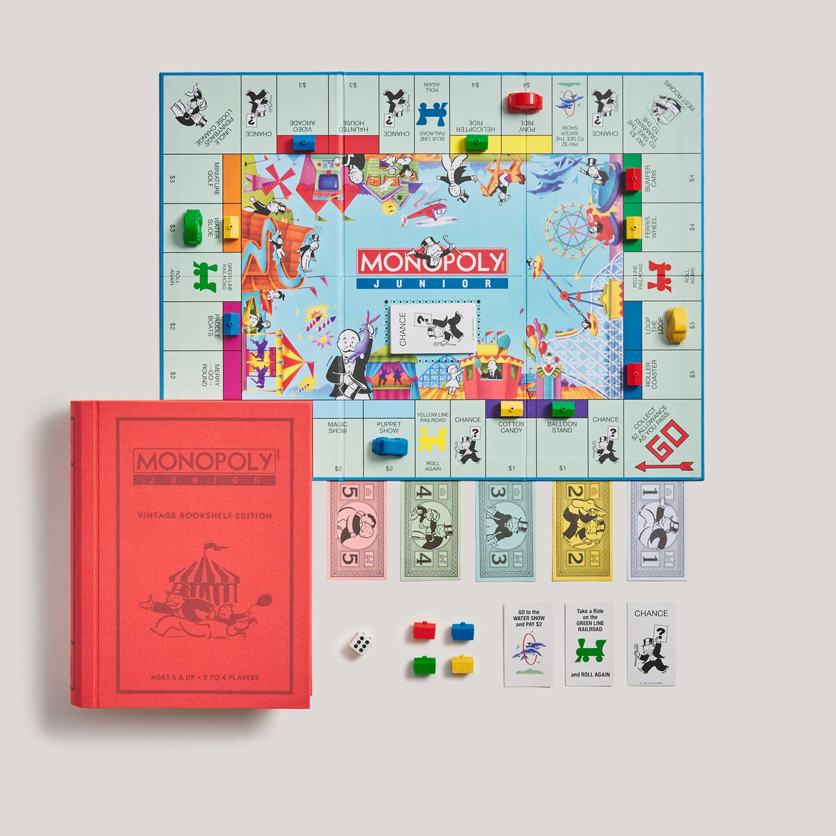 Vintage Bookshelf Games - 2026 3-Pack Asst Junior Editions