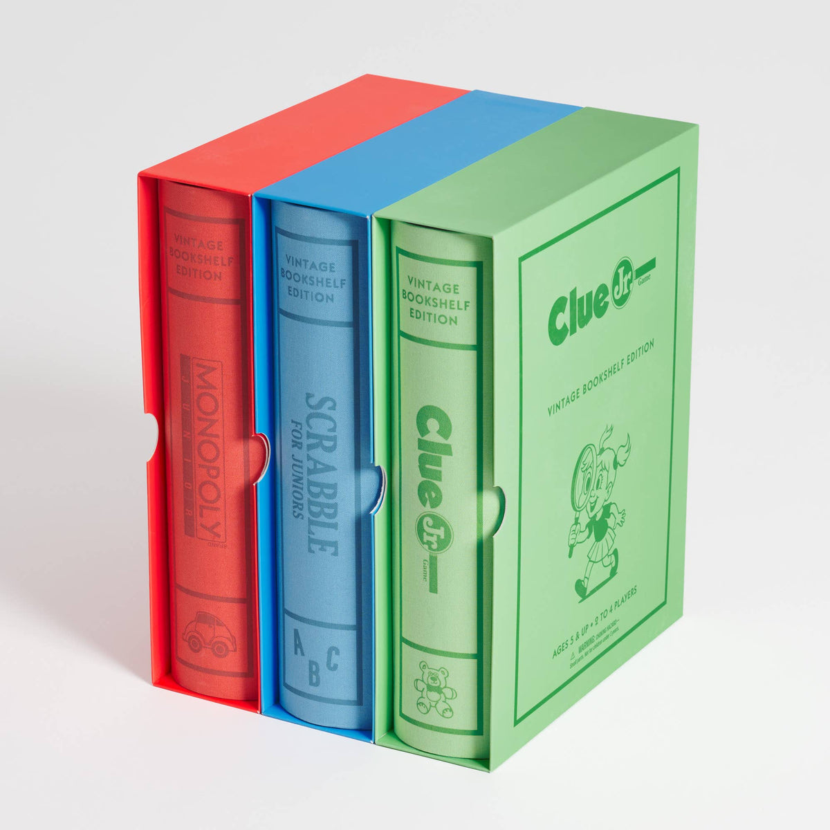 Vintage Bookshelf Games - 2026 3-Pack Asst Junior Editions