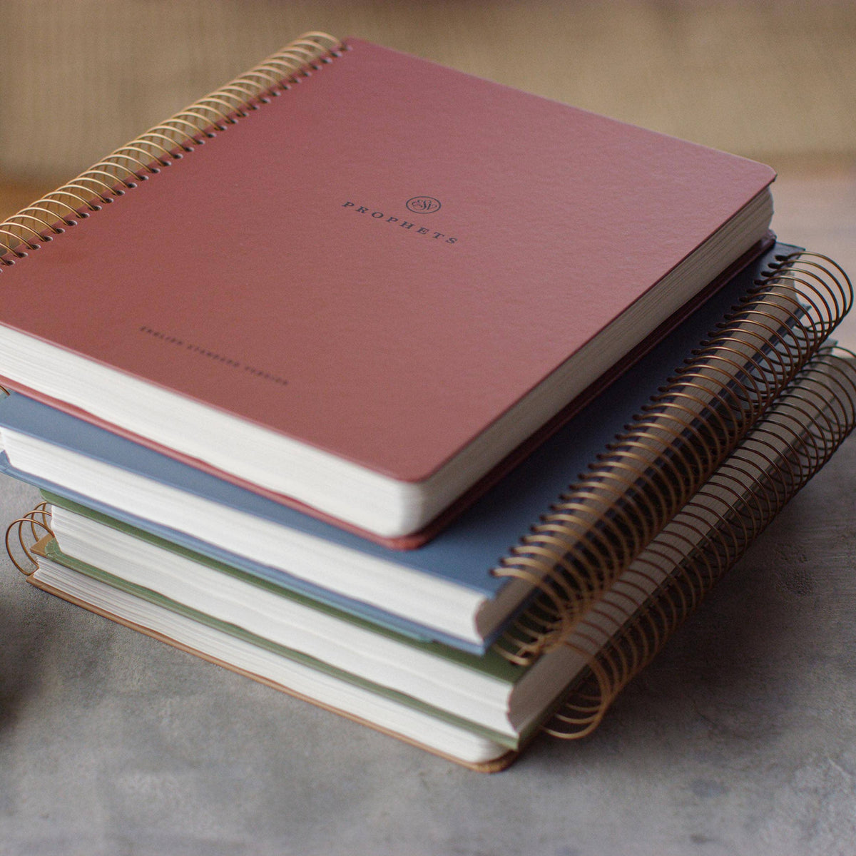 ESV Spiral-Bound Journaling Bible, Five-Volume Set, Hardcover