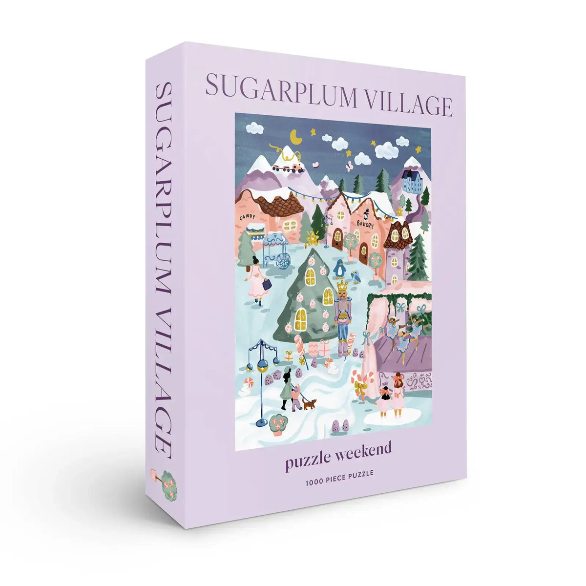 Sugarplum Village 1000 Piece Christmas Puzzle