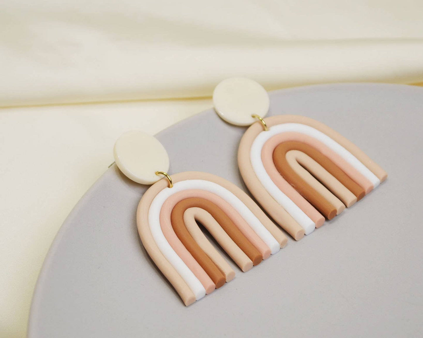 SUNSHINE CLAY EARRING